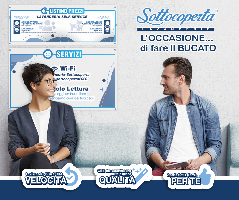 Apri una lavanderia self service Sottocoperta