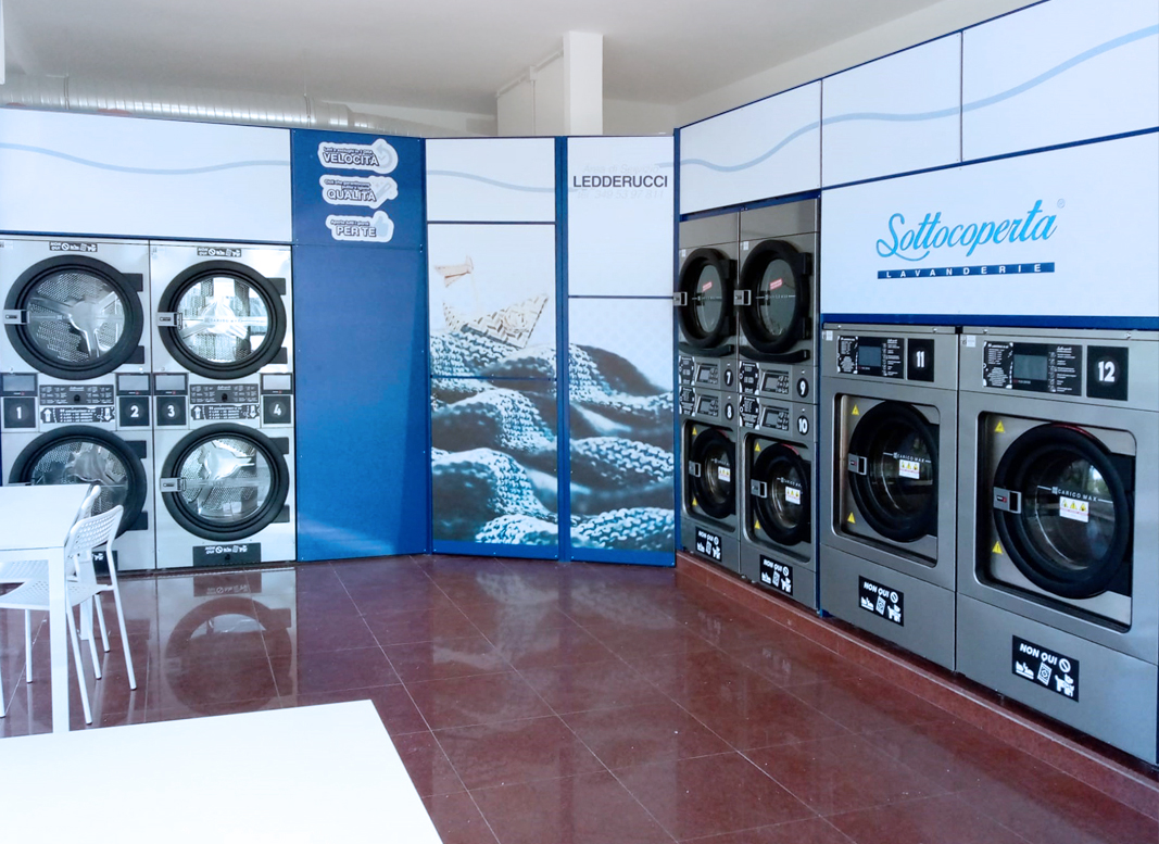 Apri una lavanderia self service Sottocoperta