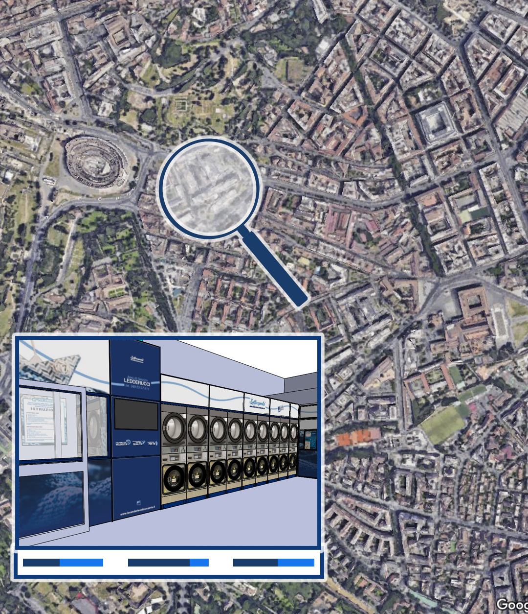 Apri una lavanderia self service Sottocoperta