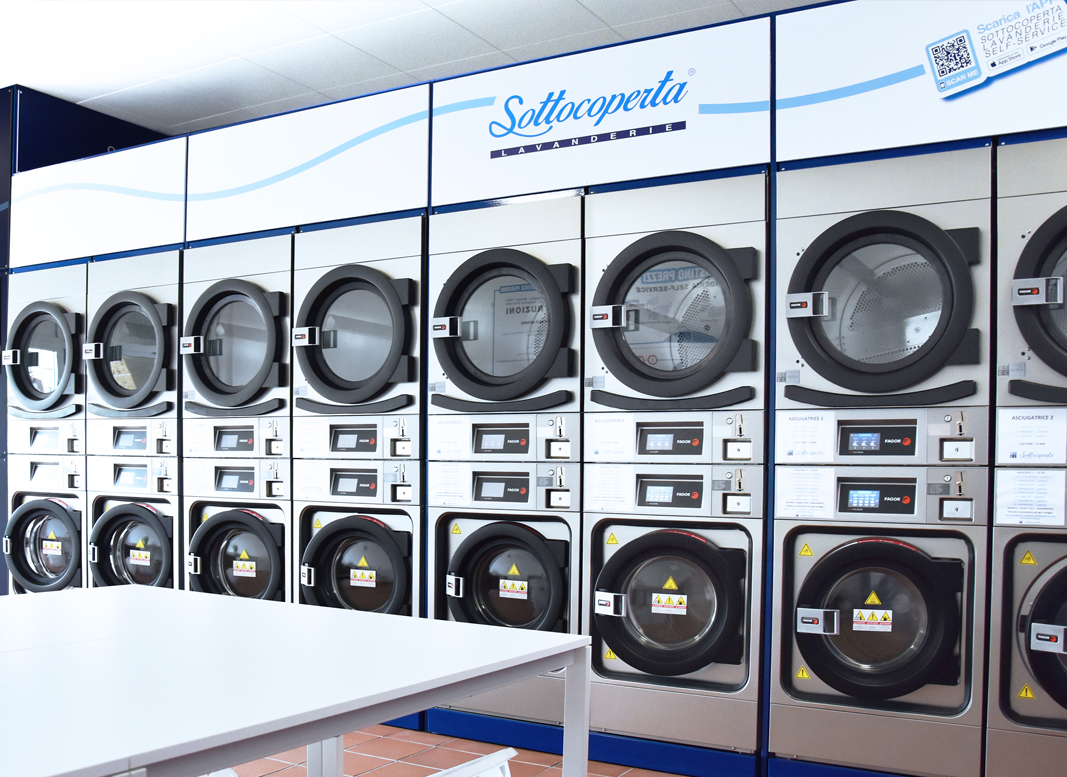 Apri una lavanderia self service Sottocoperta