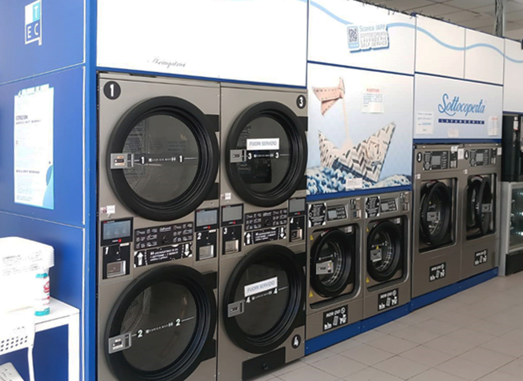 Apri una lavanderia self service Sottocoperta